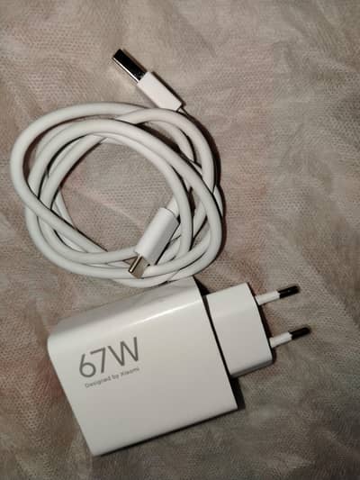 Redmi 13 Pro Original 67w Turbo Charger it's Box Pulled