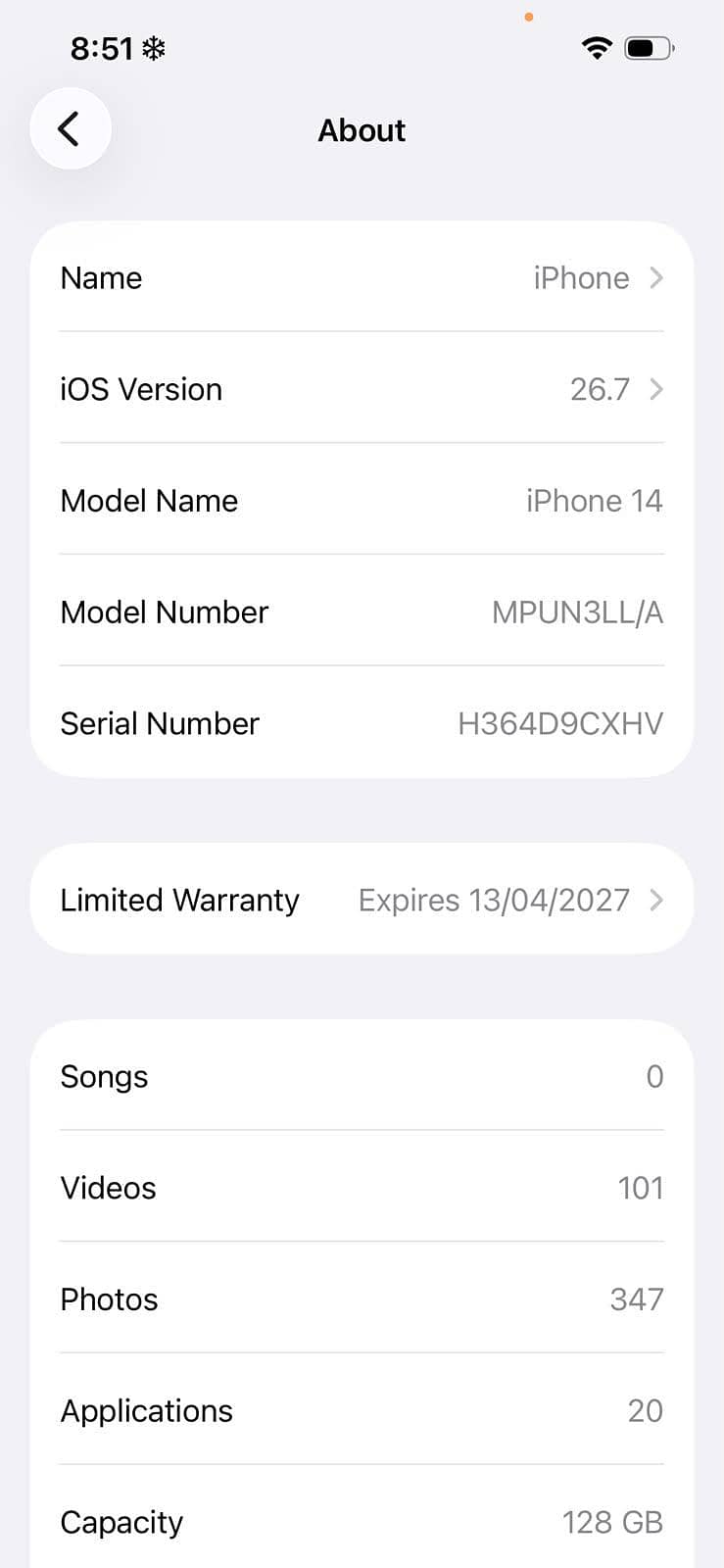 Apple iPhone 14 8