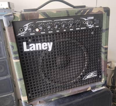 Laney LX20R Guitar Amplifier 20Watt Limited Edition Army Style