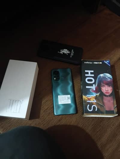 Infinix Hot 11s 4 /128 full box ha