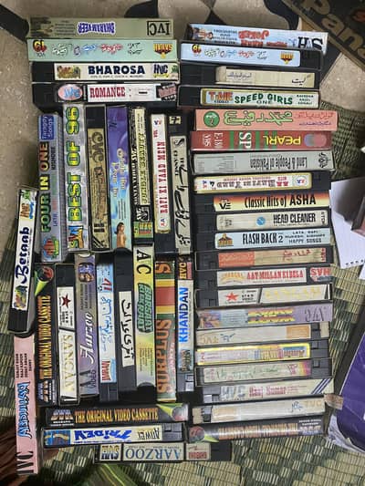 VCR/VCP cassettes