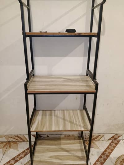 steel and wood rack for sale