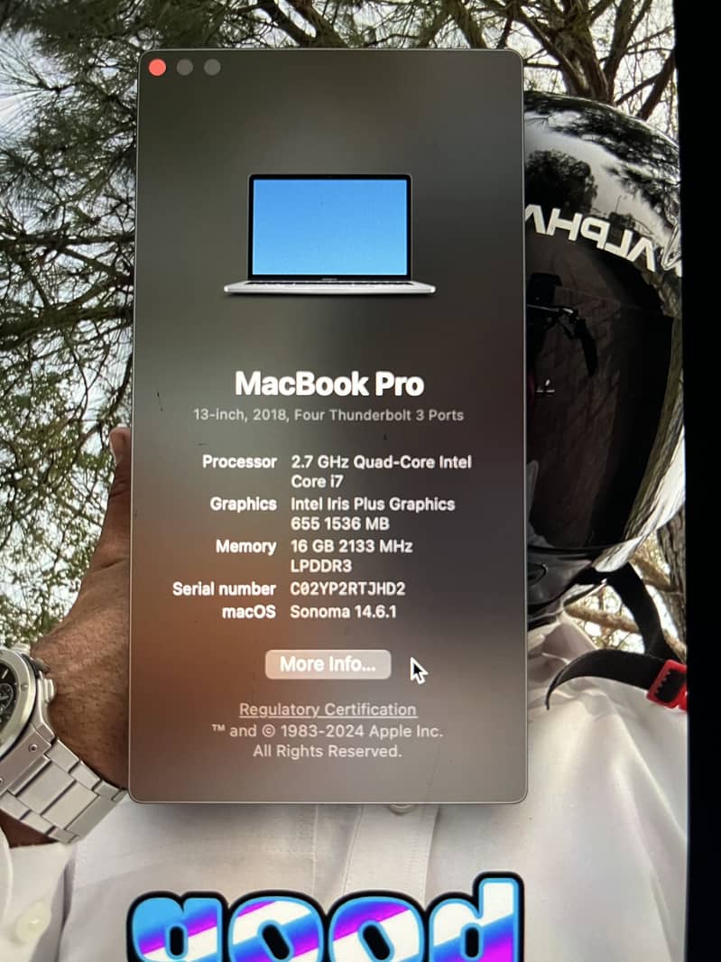 Macbook 2018 pro 5