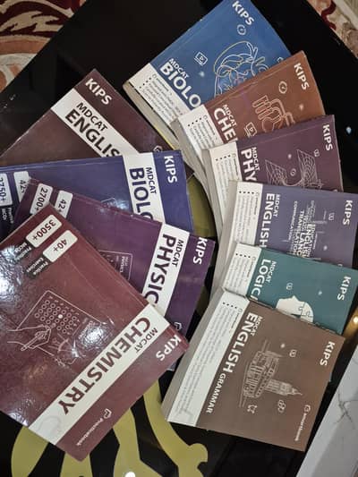 Kips mdcat smart and MCQs books pack