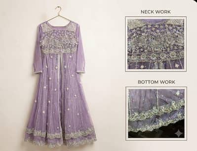 Lilac fancy maxi