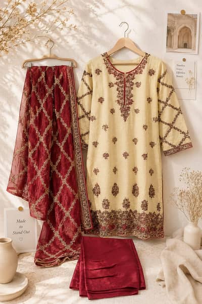 3-piece masuri dress