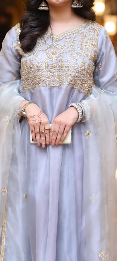 long frock with gharara