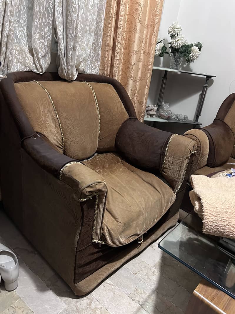 7 seater sofa set with table 6