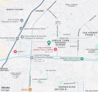 10 Marla plot for sale in JUBLIEE town at the back of main