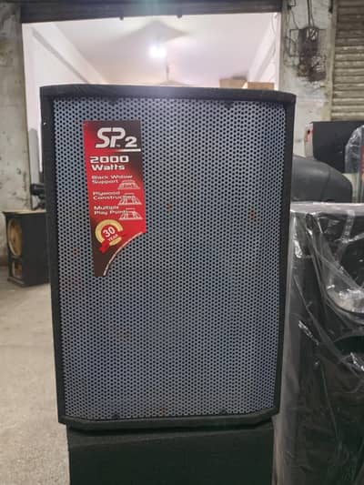 8" New Speaker with Echo & Mic