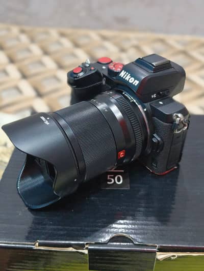 Nikon Z50 with viltrox 23mm 1.4