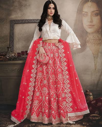 Luxury Zoya Designer Lehenga-Heavily embellished