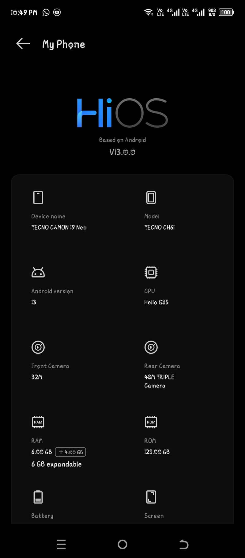 Tecno Camon 19 5
