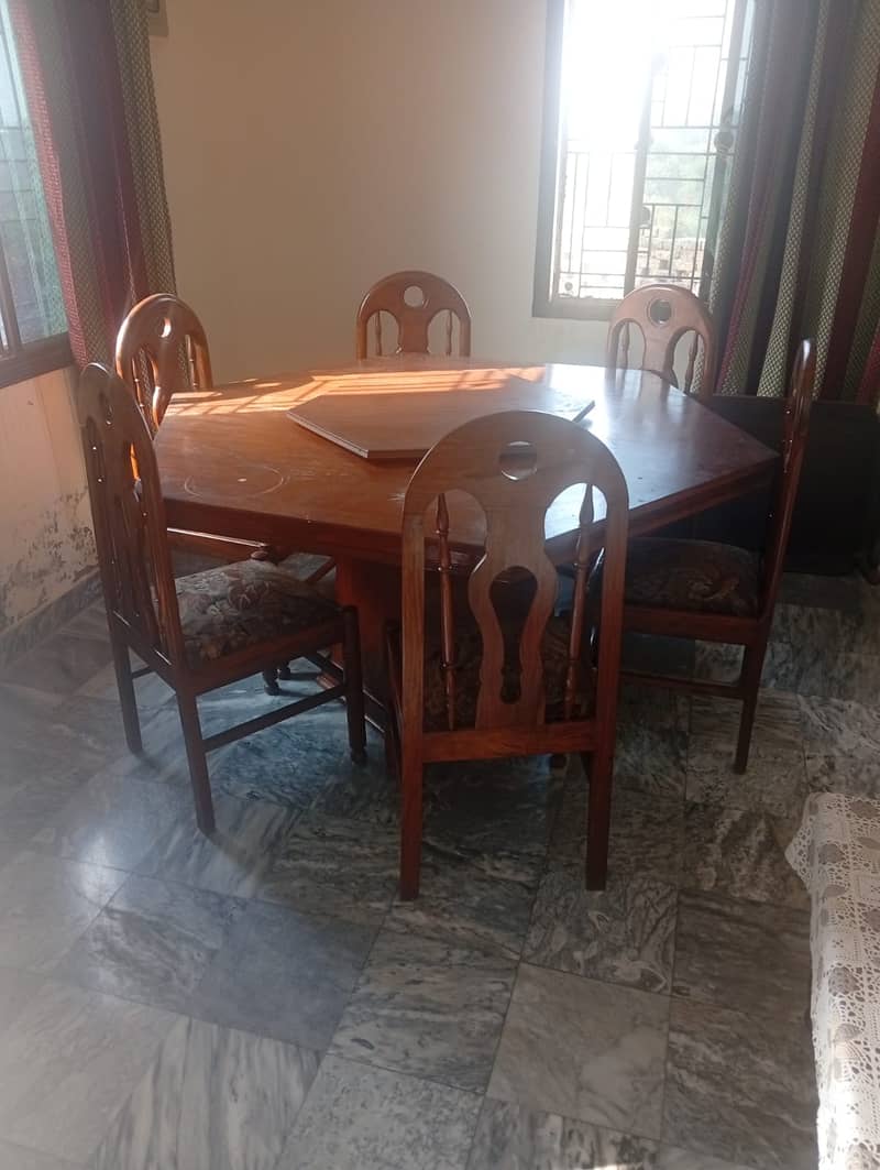 Dining table and Chairs 1