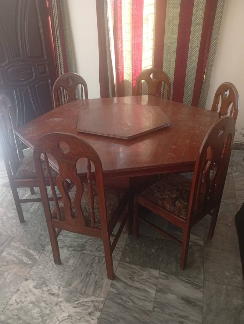 Dining table and Chairs 2