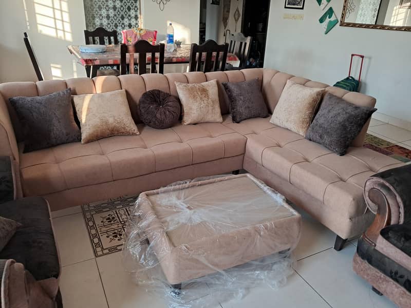 L shape sofa 1