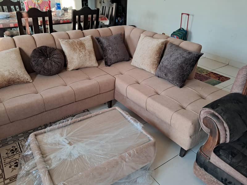 L shape sofa 2