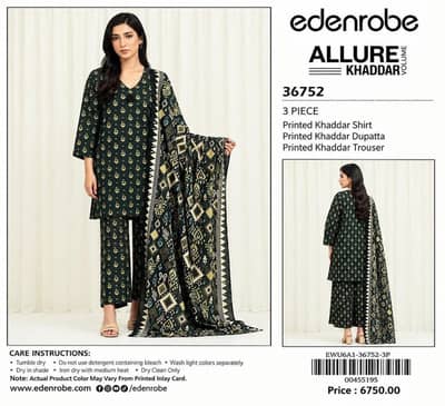 khaddar suit