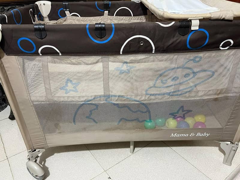 complete baby cot. . 1