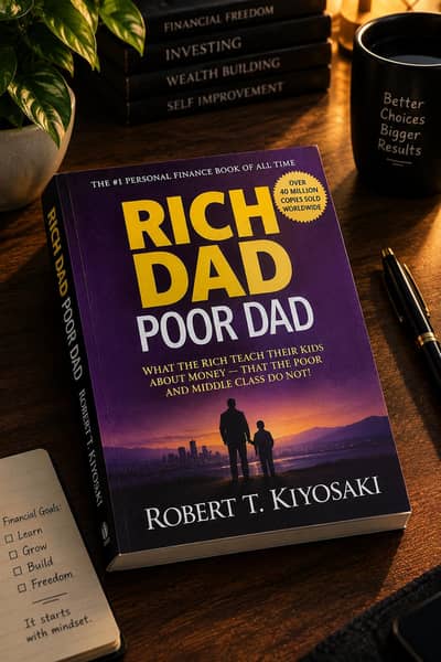 Rich Dad Poor Dad Book | Robert T. Kiyosaki | Self Help & Finance Book