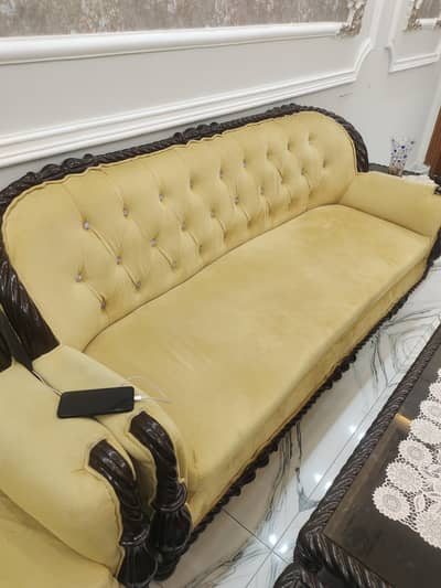 pure wooden chaniorty sofa set