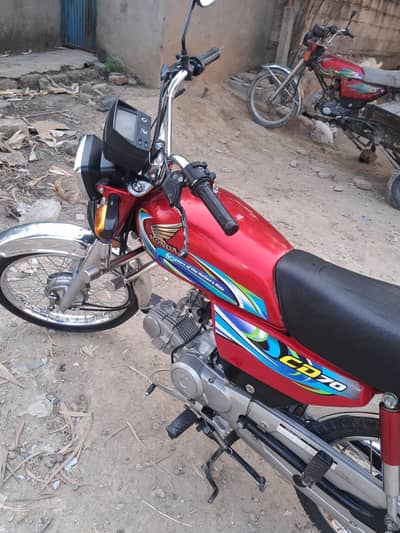 cd70 bike new condation. 2024 marka.