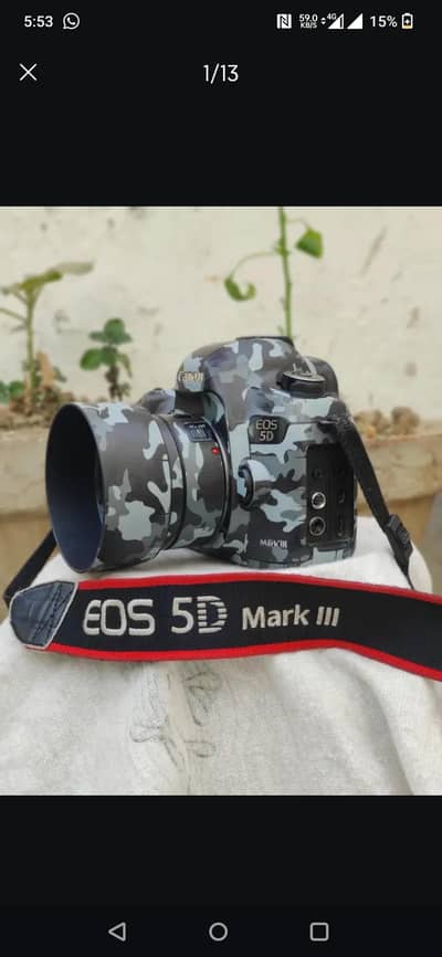 Canon 5D mark III with all accessories