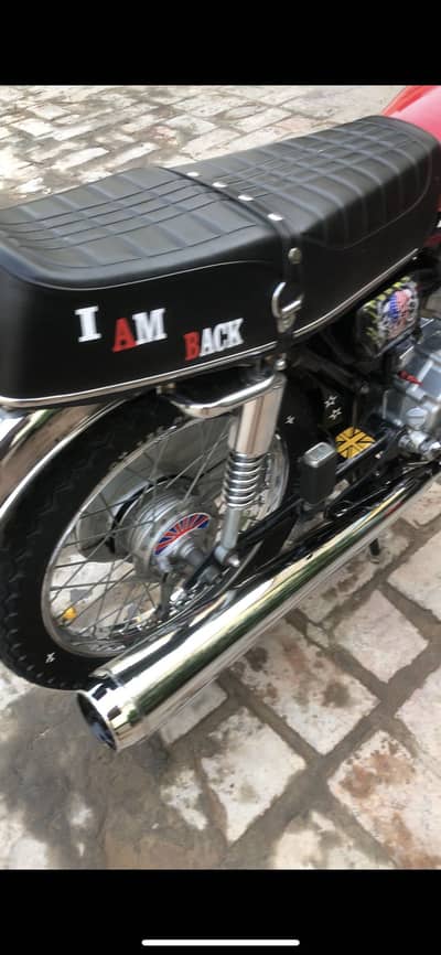 Honda cg 125 1997 model seat
