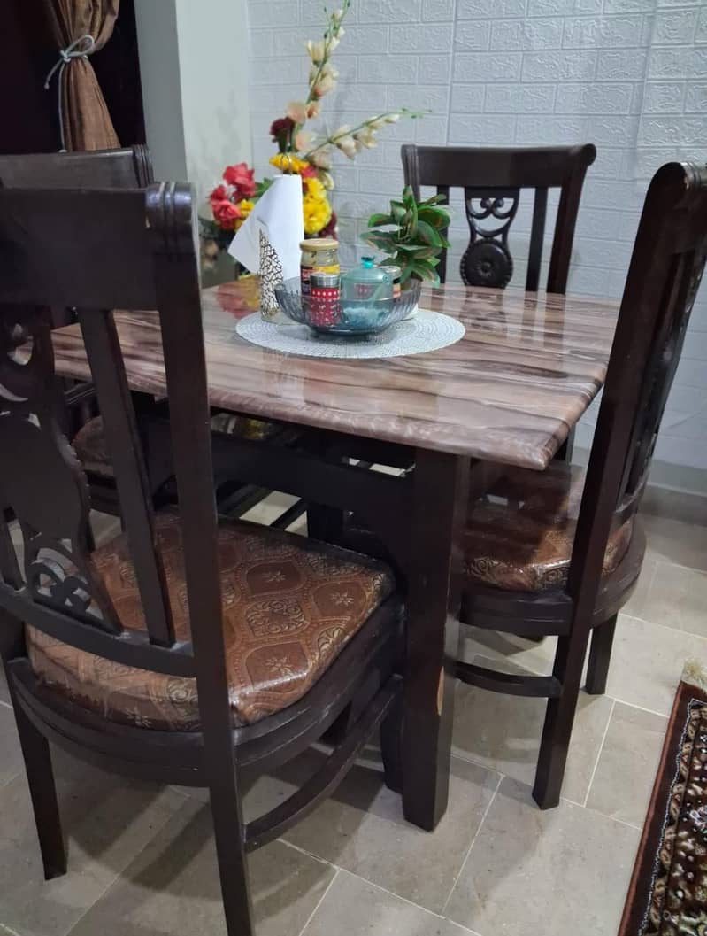 Dining Table with Chairs 2