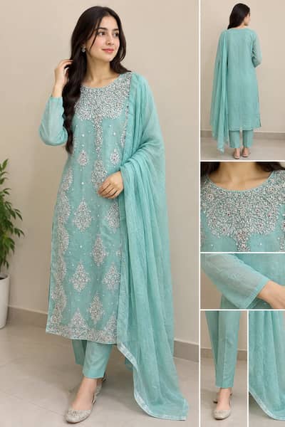 Stylish Eastern Party Wear Dress - Medium Size - 10/10 Condition
