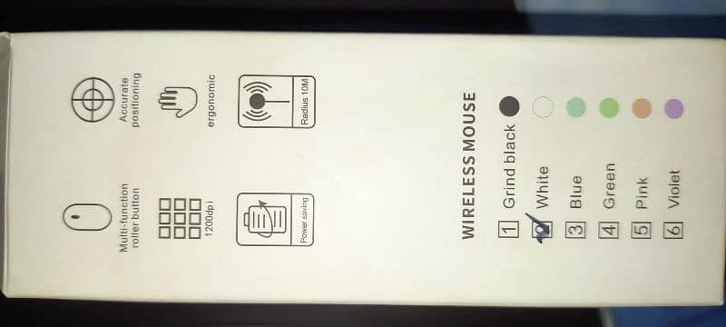 Wireless Mouse with USB type-C 3