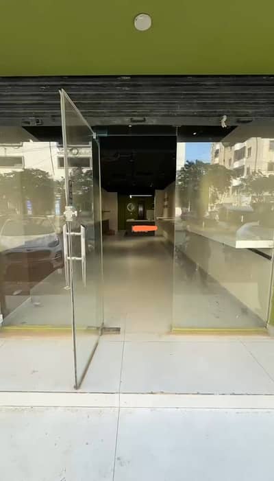Main Road Shop Available For Rent @ Bahadurabad / Sharfabad Near Henz Broast