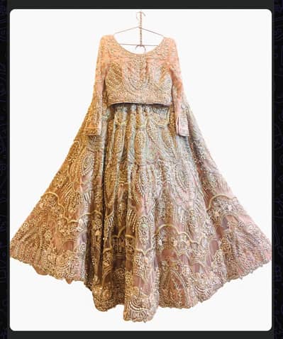 Ahmed Sultan Designer Bridal Lehenga | Luxury Embroidered Formal Suit