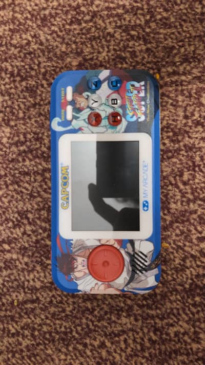 my arcade capcom pocket game street fighter II