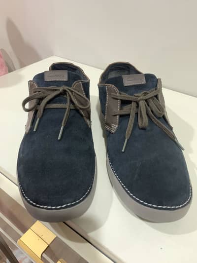 Authentic Clarks Suede Casual Shoes - Excellent Condition size 12
