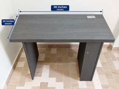 Custom-Made Study Table + Office Chair for Sale (New, unused)