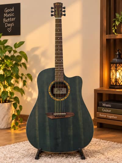 Diana Accoustic Guitar | Mohagany top | Rosewood fretboard |Bag + capo