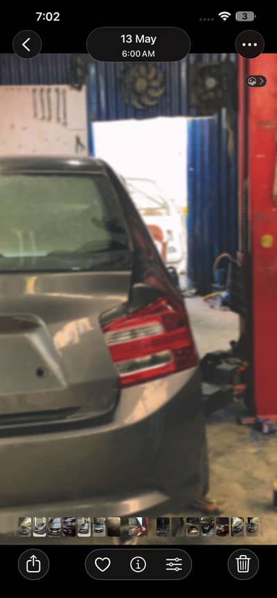 Honda city back light