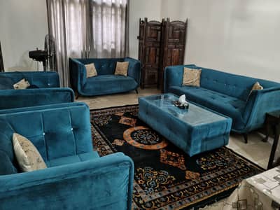 7 seater sofa set with customized coffee table