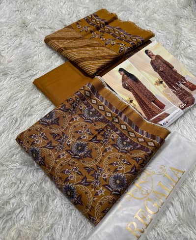 BAROQUE *PREMIUM DIGITAL PRINT AIRJET SLUB LINEN VOLUME*