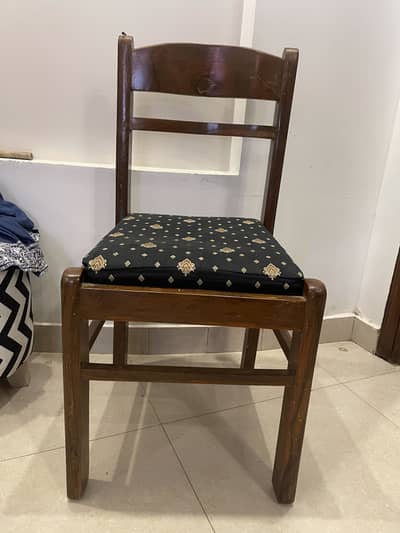 Wooden chairs