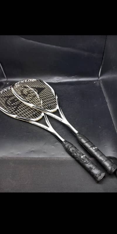 2x Dunlop Squash rackets
