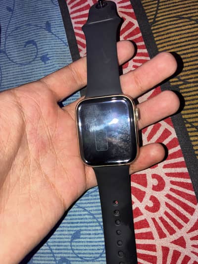 Apple watch series 6 stainless stale gold