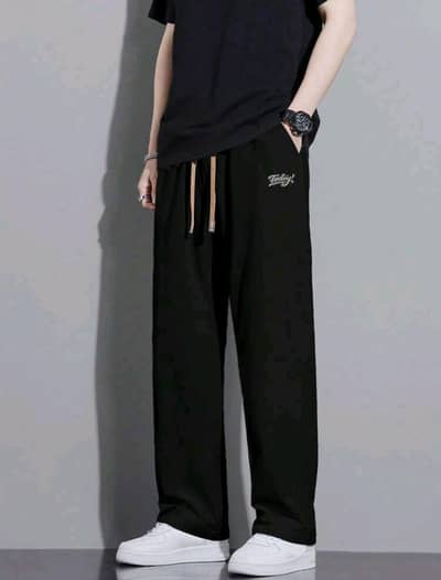 Stylish Black Loose Fit Casual Pant for Men - Premium Quality
