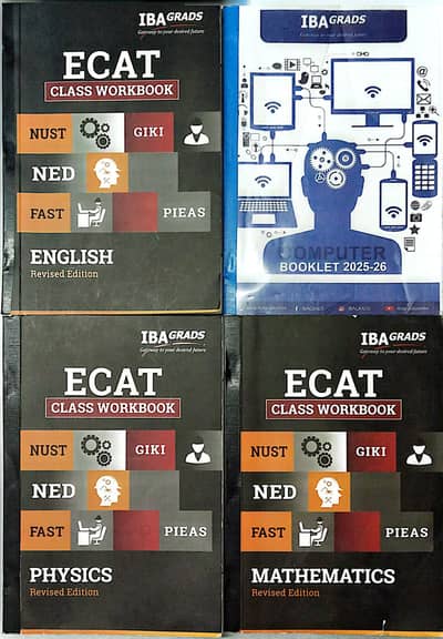 ECAT Complete IBA GRADS Books