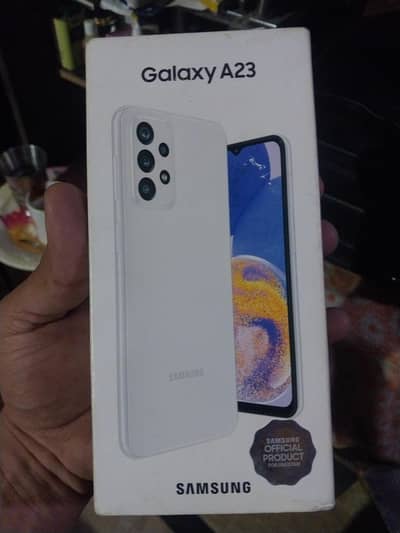 Samsung Mobile A23 PTA official 128GB Box