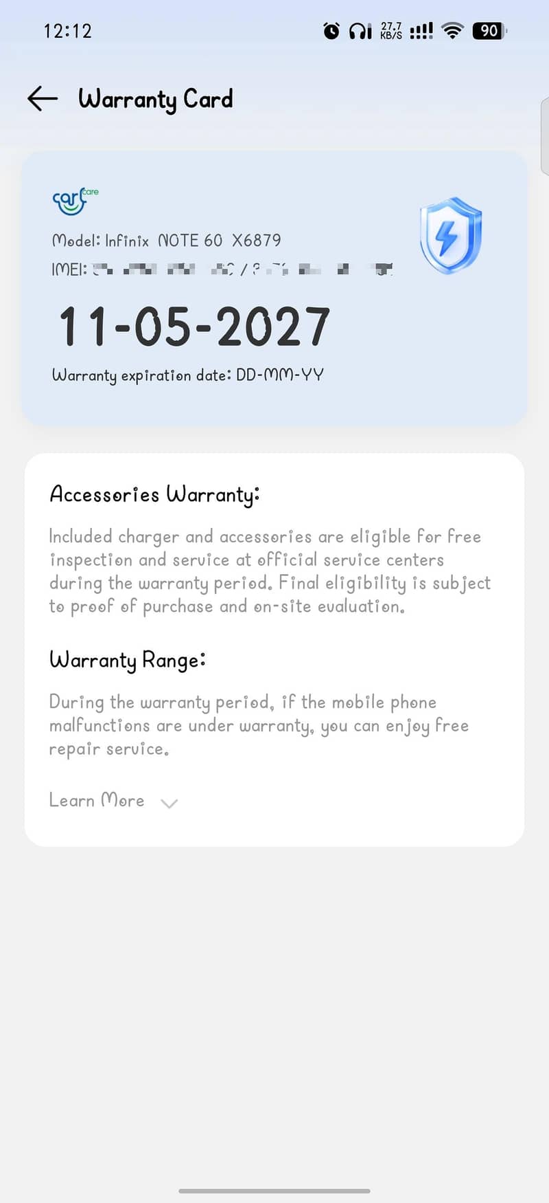 Infinix Note 60 6