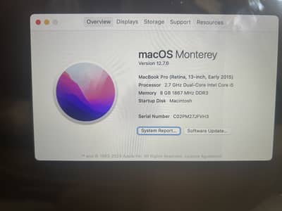 Macbook Pro 2015