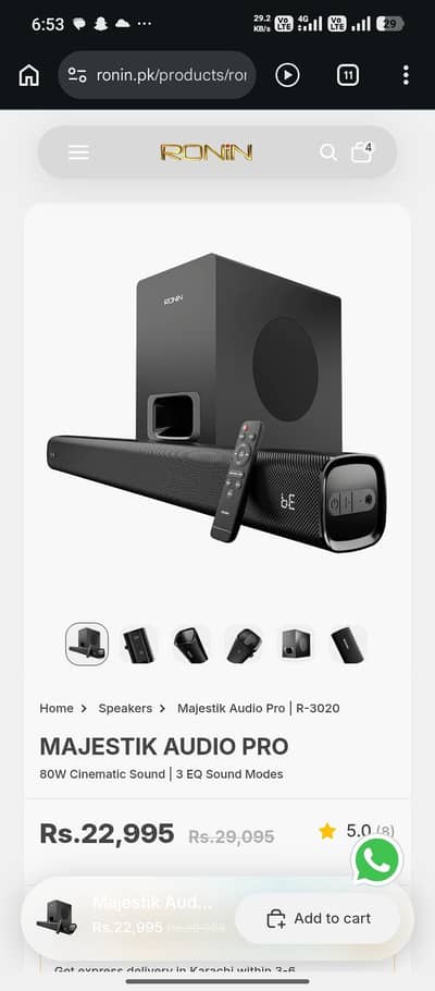 ronin speakers