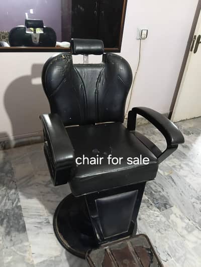 used salon chair for sale 18000 contact number 03312053054